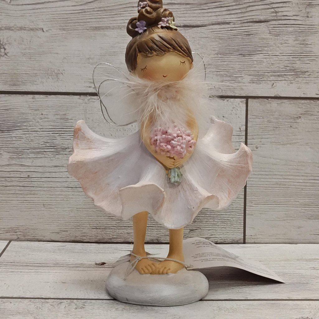 Ballerina con bouquet