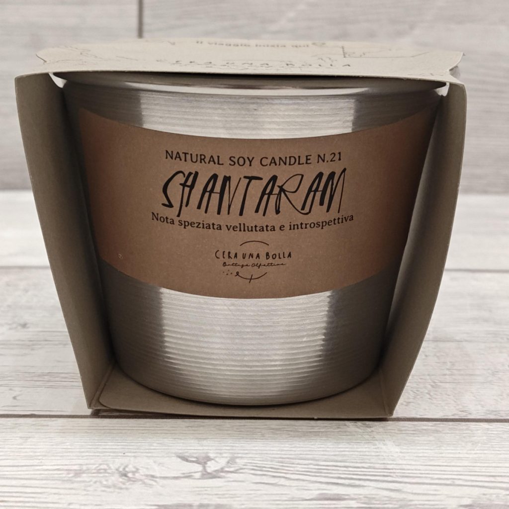 Candela profumata cera di soia - Shantaram