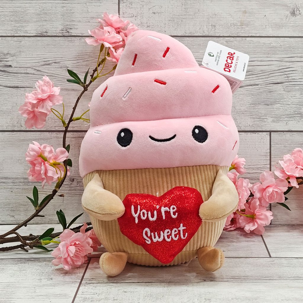 Peluche cupcake "You're sweet"