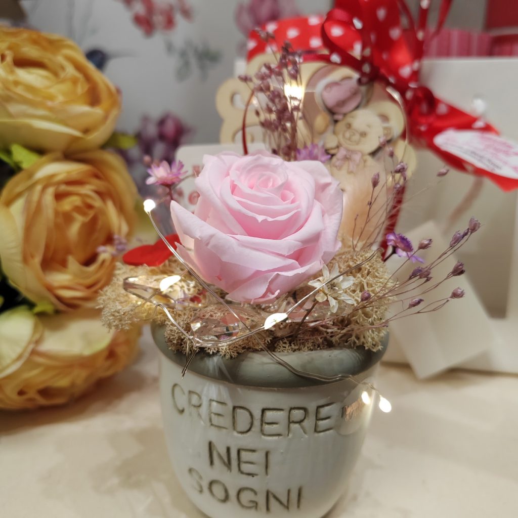 Mini bijou eterno rosa