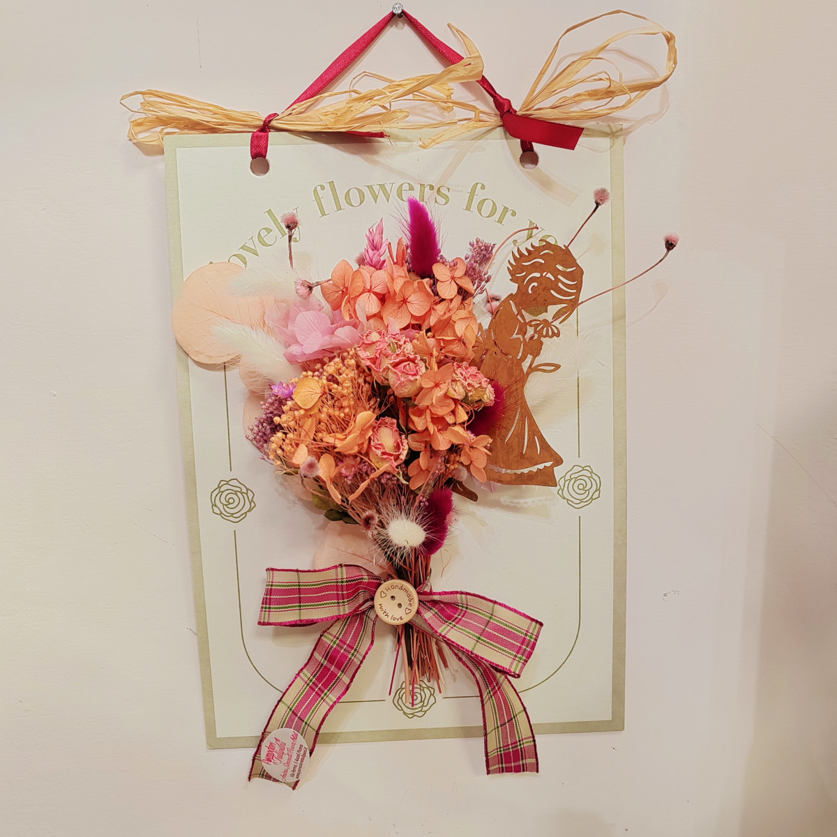 Lovely flowers for you peach & corten