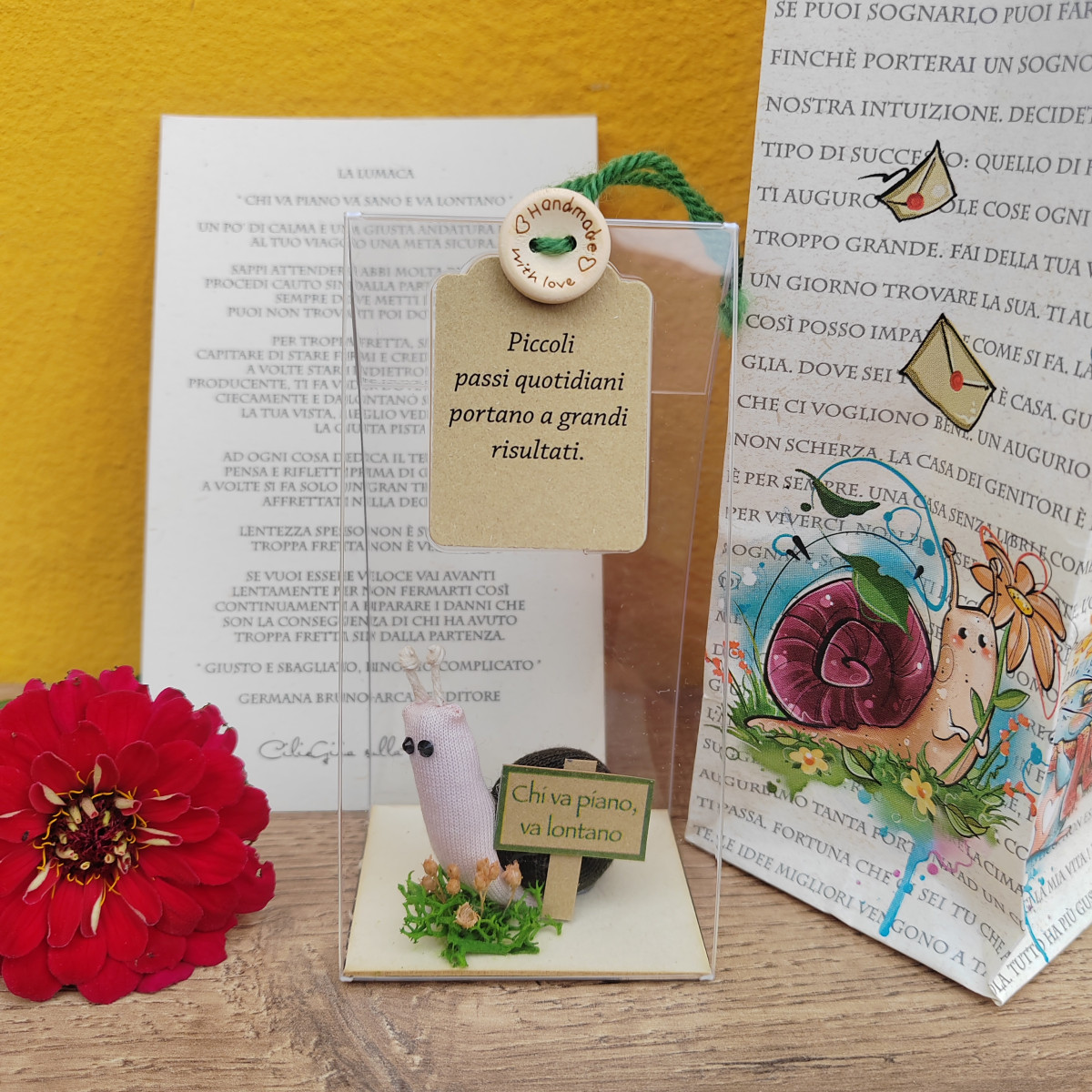 Lumachina "Piccoli passi quotidiani"