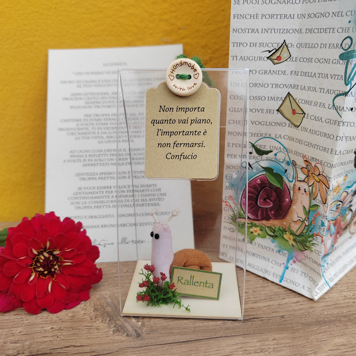 Lumachina "Non importa quanto vai piano"