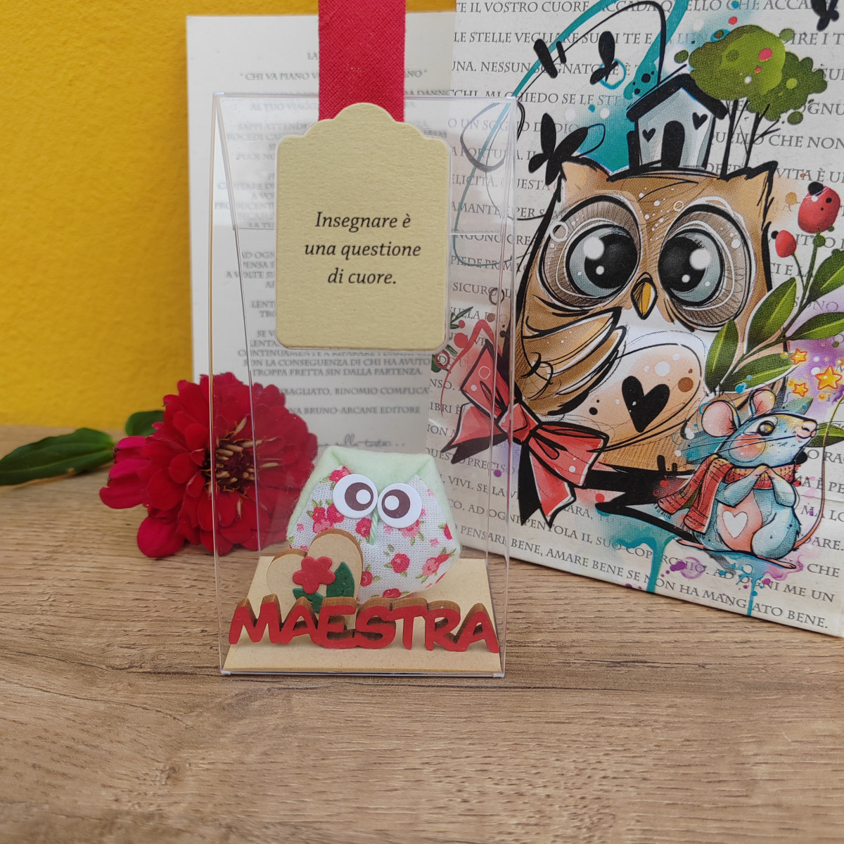 Gufetto "Insegnare è un lavoro di cuore"