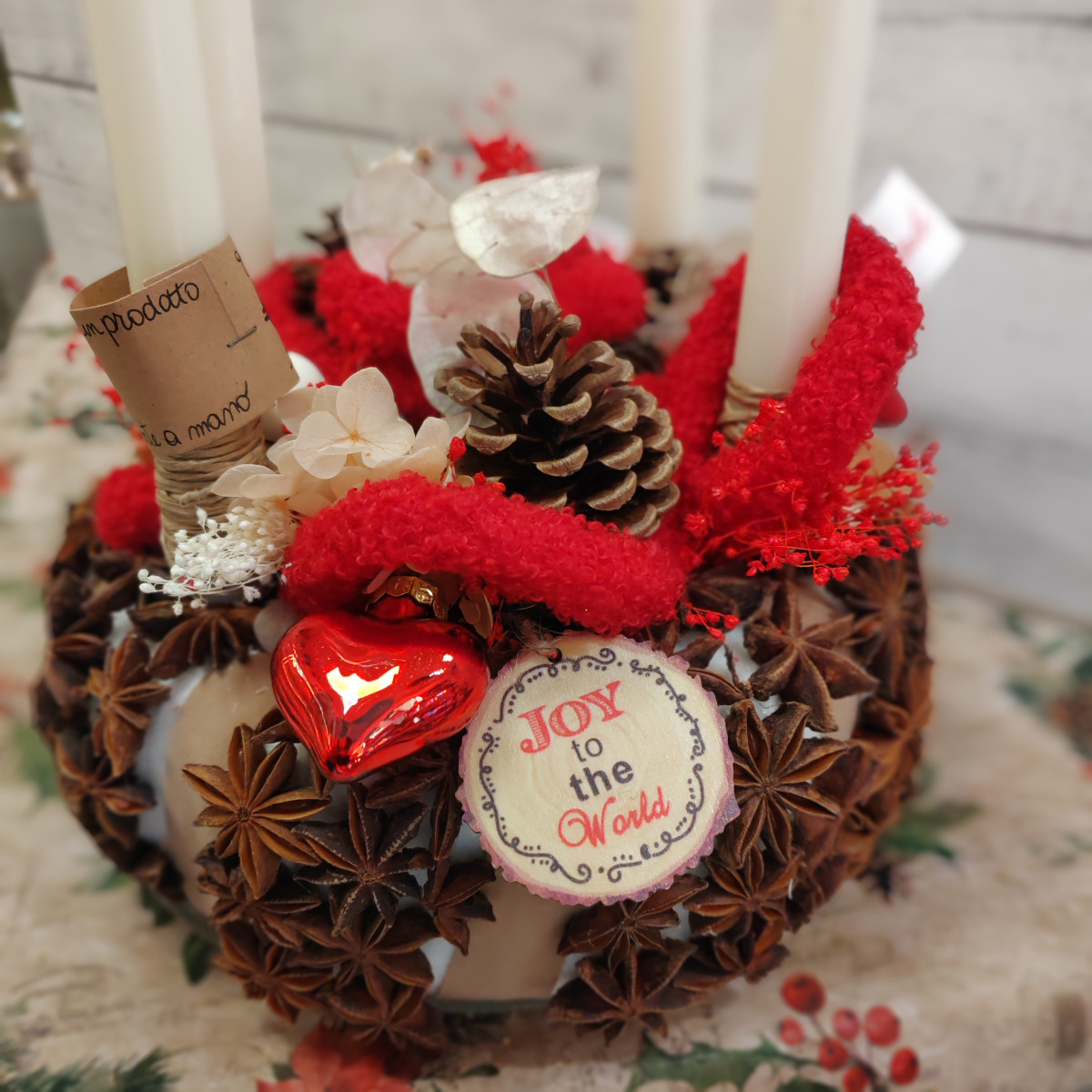 Centrotavola anice stellato