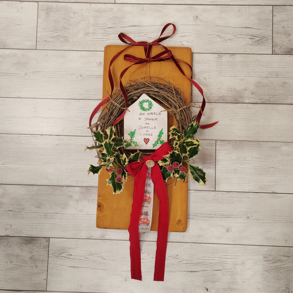 Quadretto Ghirlanda Amicizia