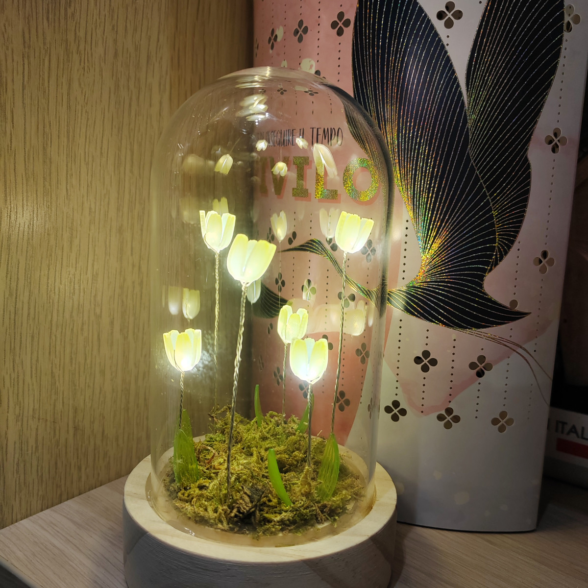 Lampada tulipani led gialli