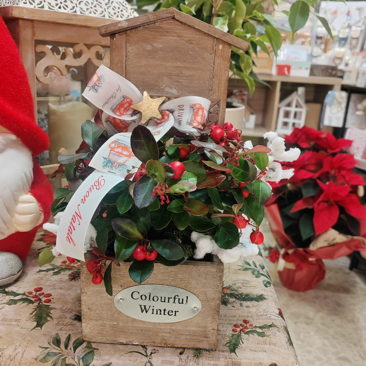 Casina invernale legno