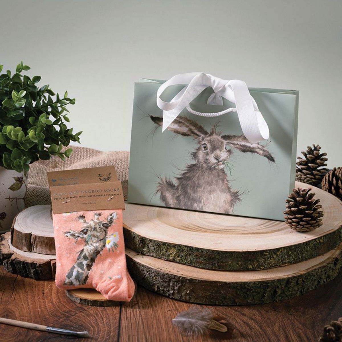 Calzini donna disegno giraffa morbidissimi