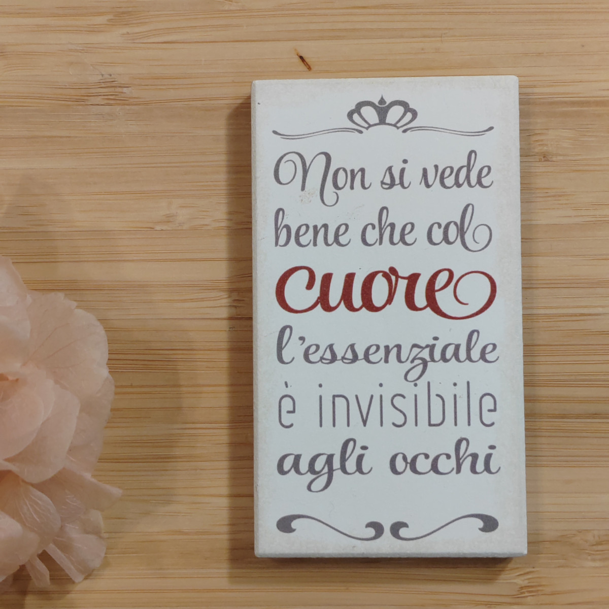 Calamita "Non si vede bene che col cuore "