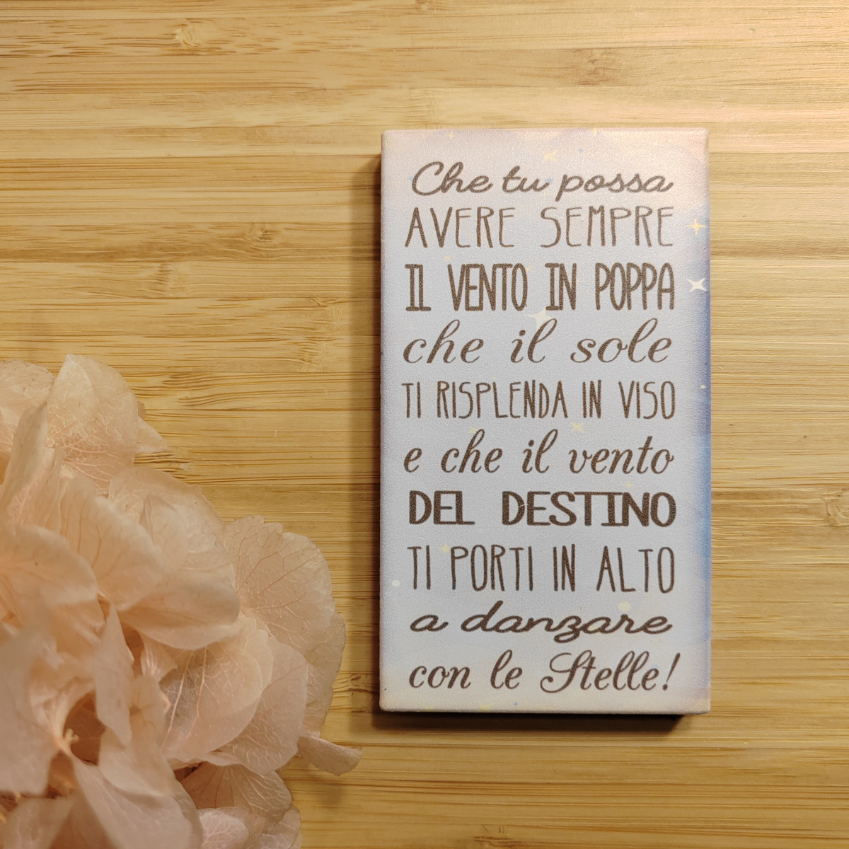 Calamita "Che tu possa avere sempre il vento in poppa"