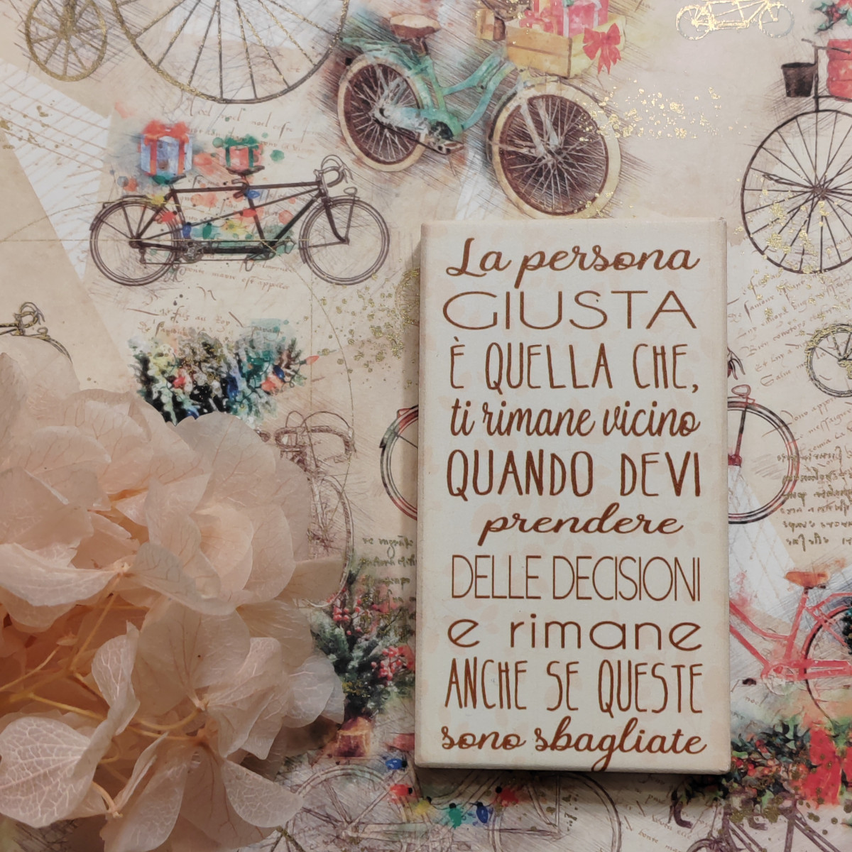 Calamita "La persona giusta è quella che"