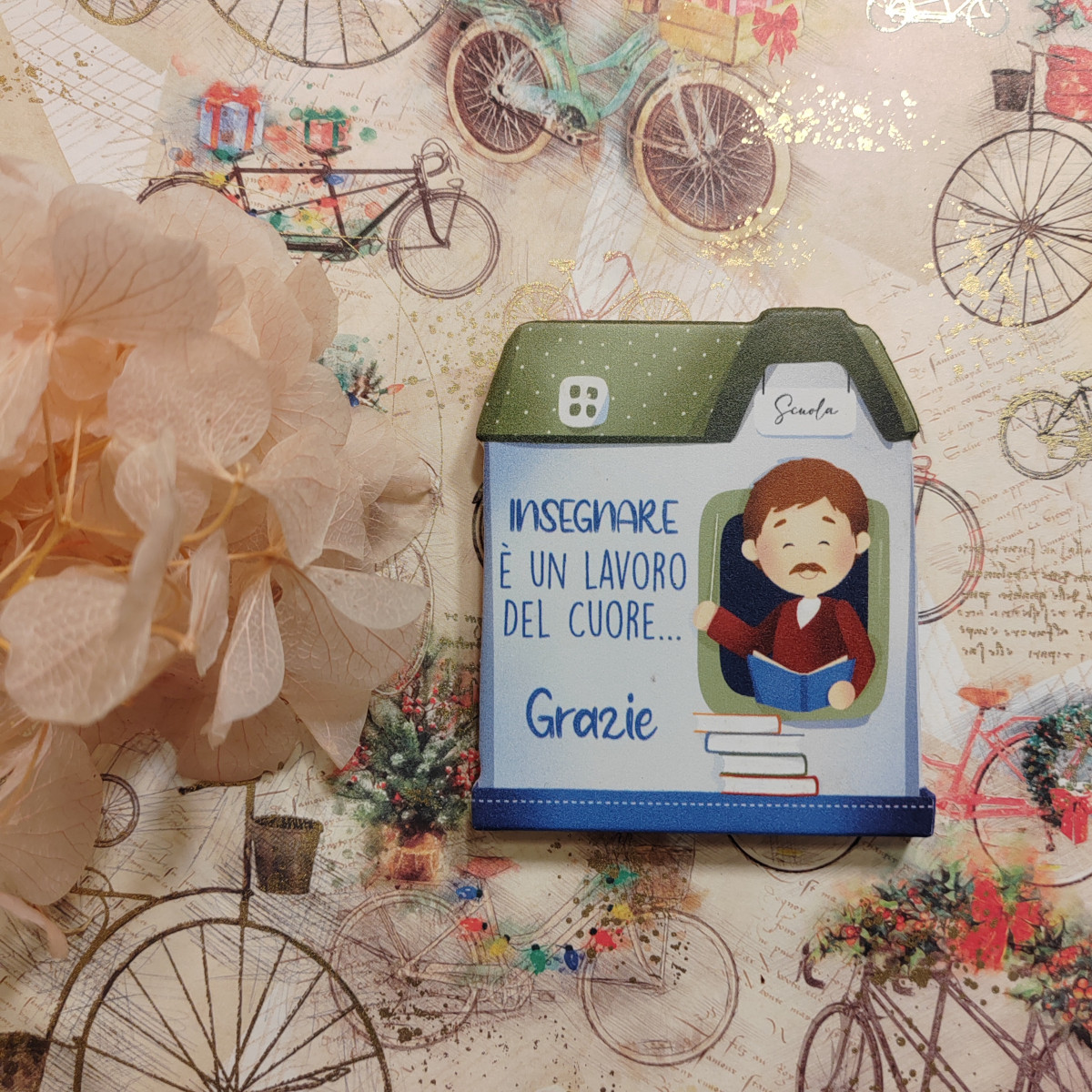 Calamita "Insegnare è un lavoro del cuore "