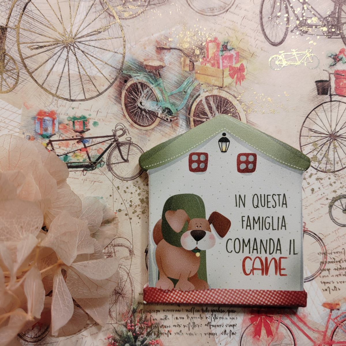 Calamita "In questa famiglia comanda il cane "