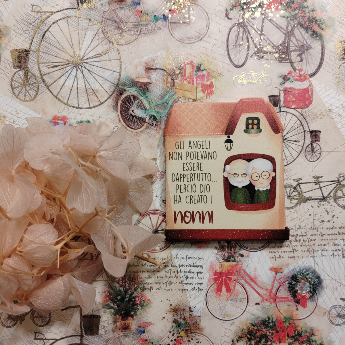 Calamita "Gli angeli non potevano essere dappertutto... Perciò Dio ha creato i nonni"