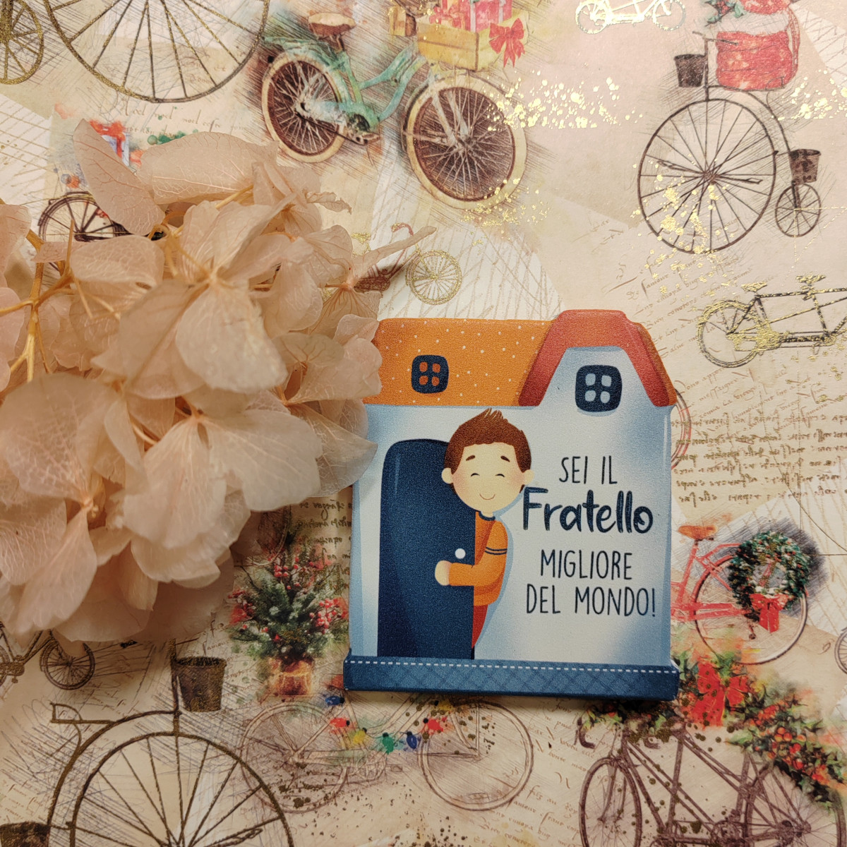 Calamita "Sei il fratello migliore del mondo"