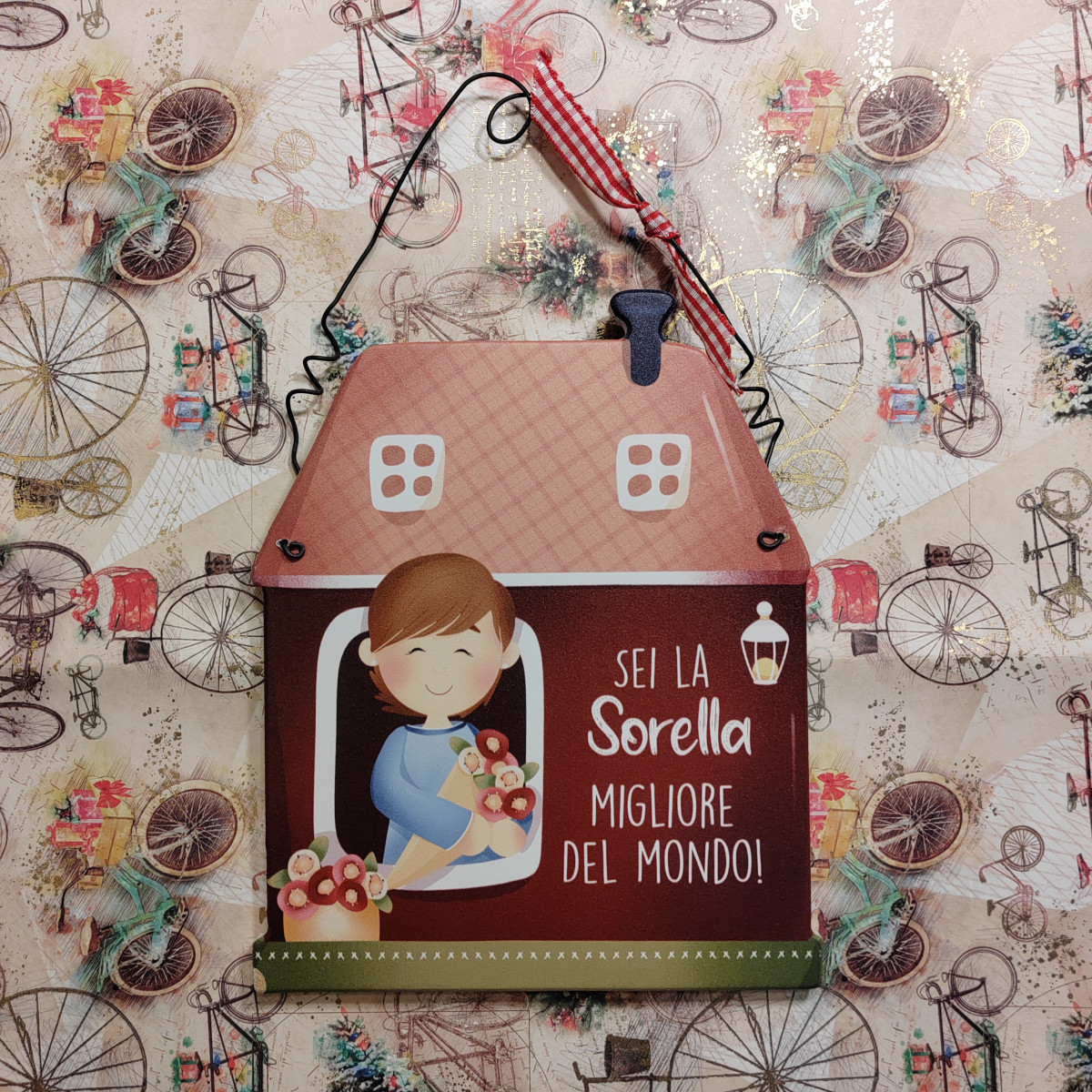 Targa casetta "Sorella"