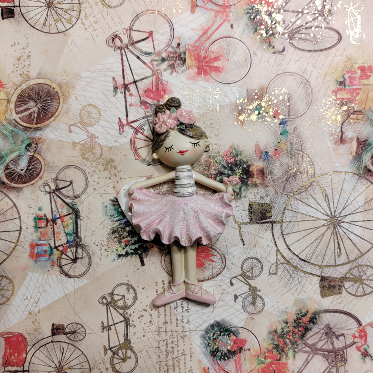 Calamita ballerina rosa