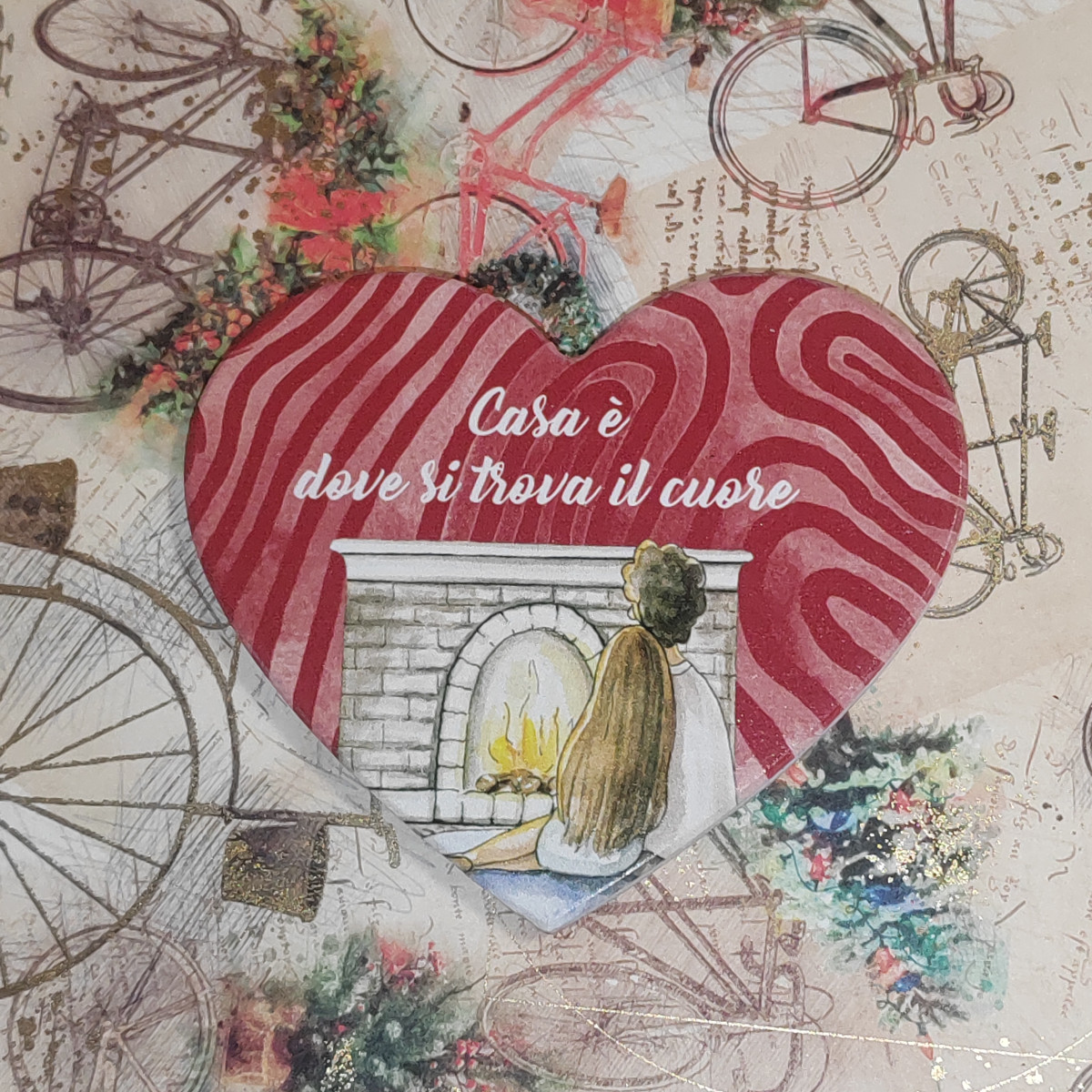 Calamita "Casa è dove si trova il cuore"