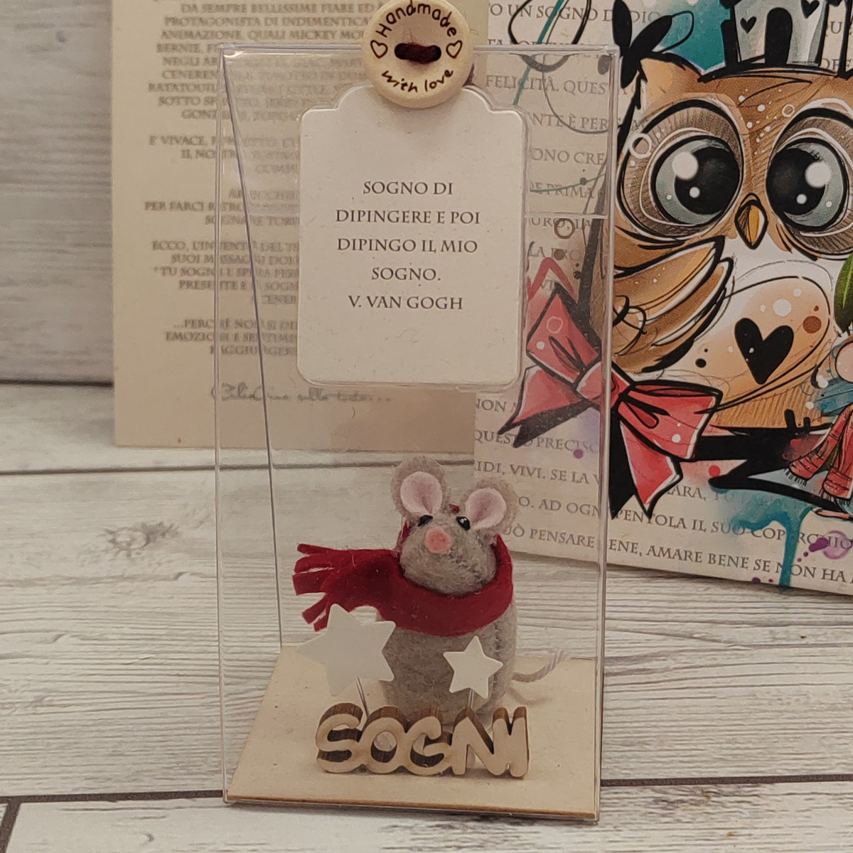 Topino "Sogno di dipingere..."