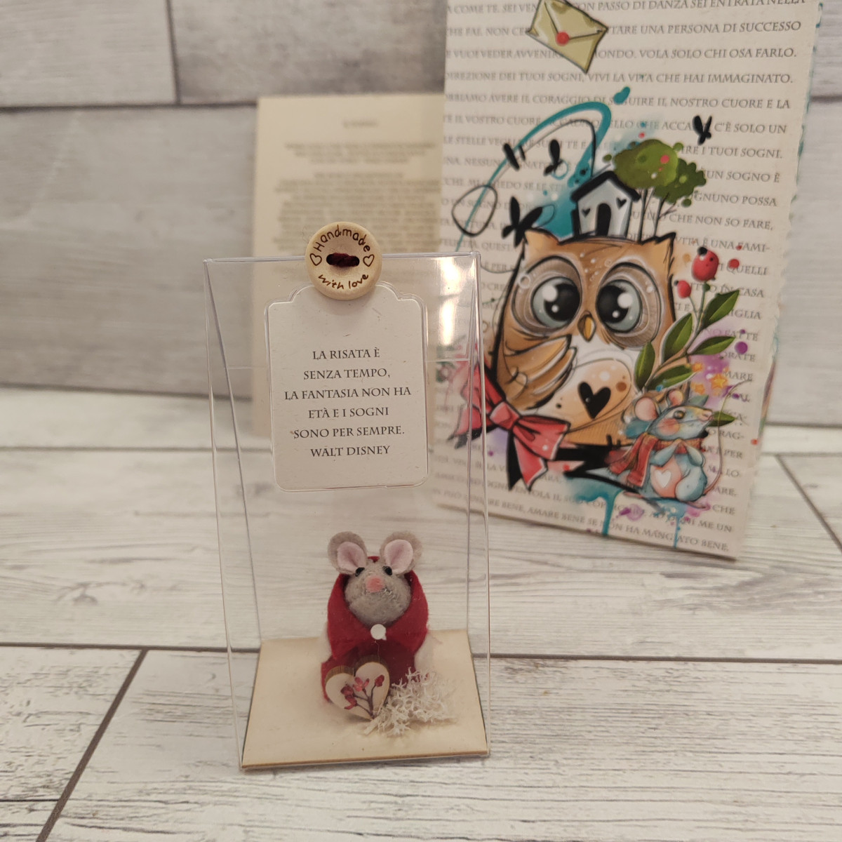 Topino "La risata è senza tempo..."