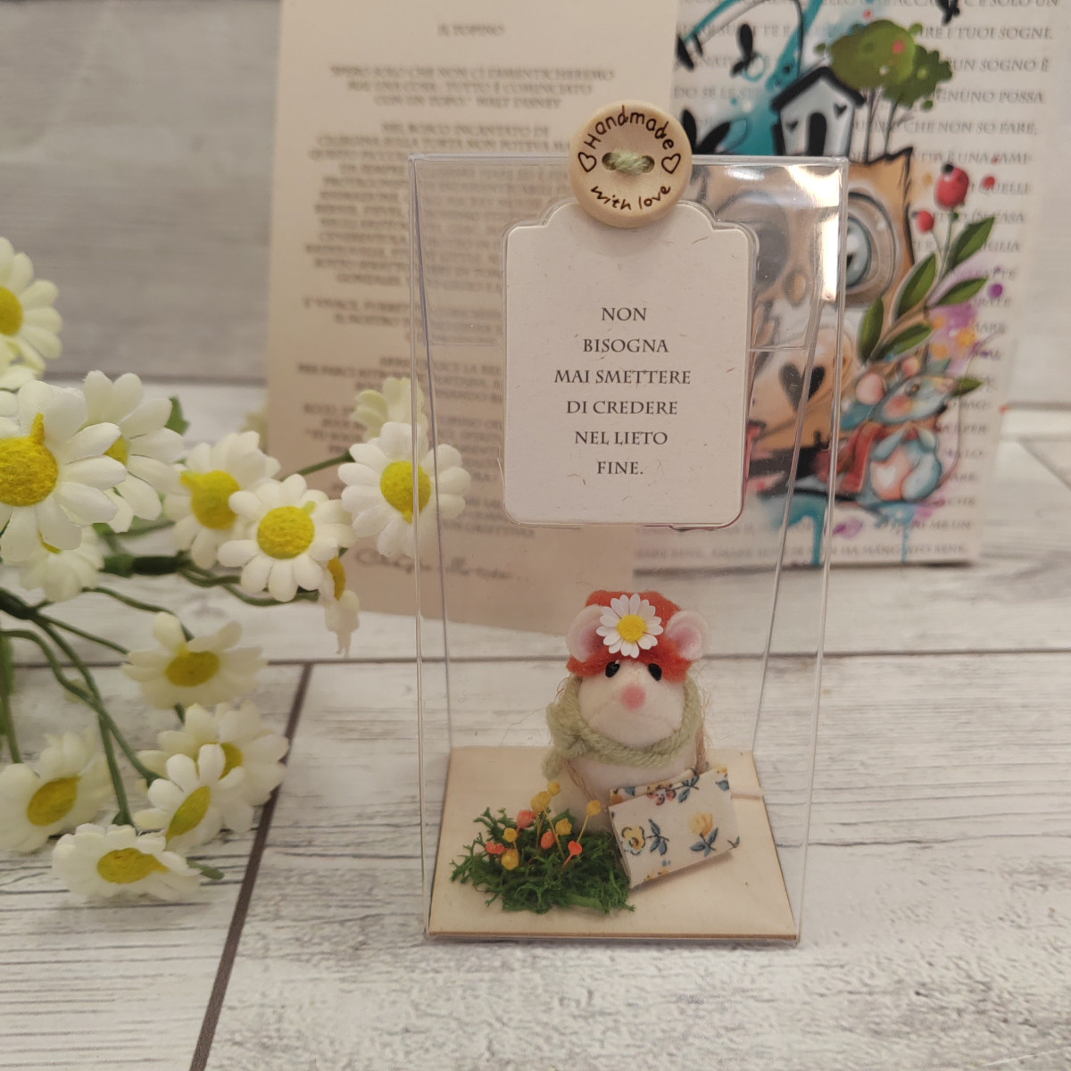 Topino giardiniere "Non bisogna mai smettere..."