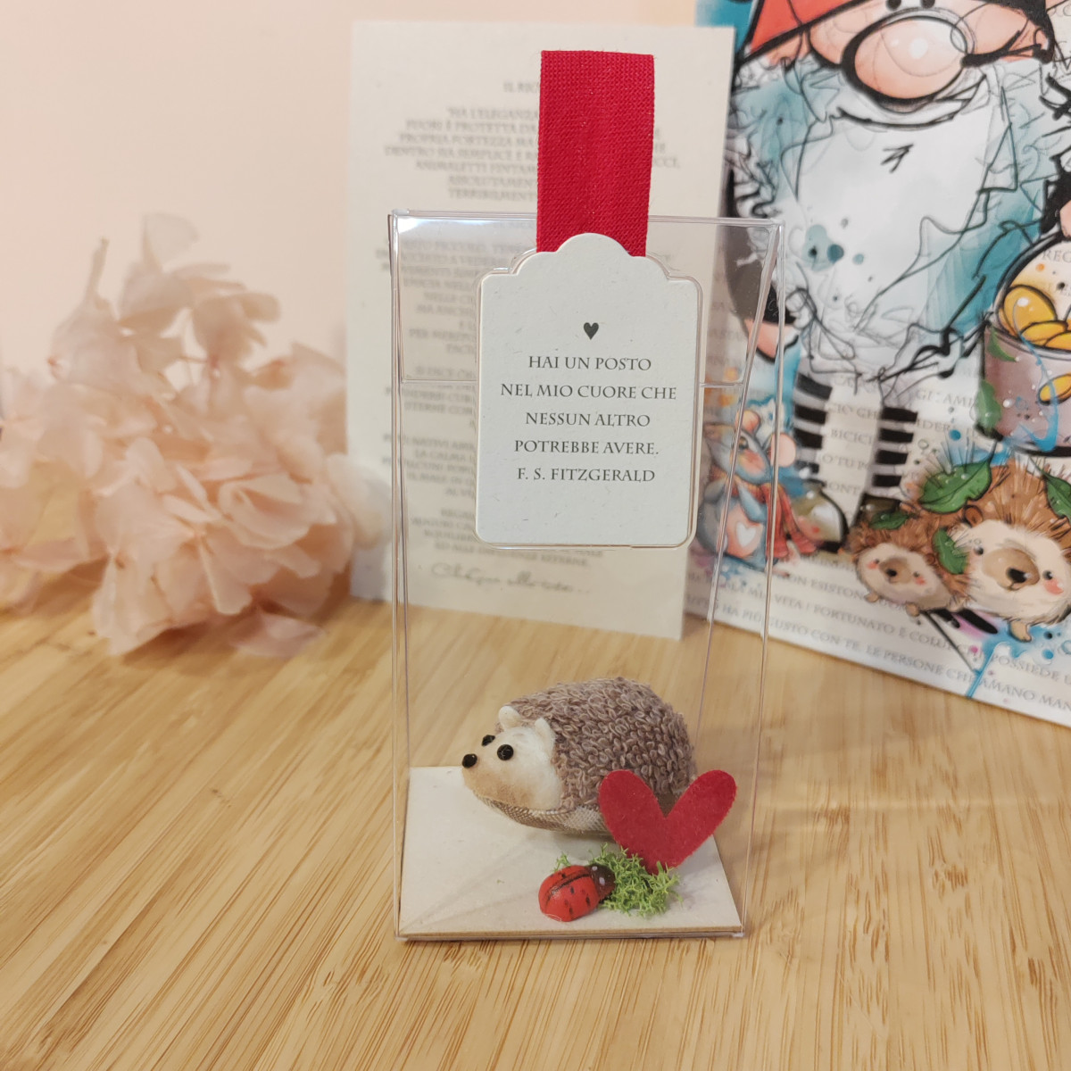 Riccetto cuoricino "Hai un posto nel mio cuore"