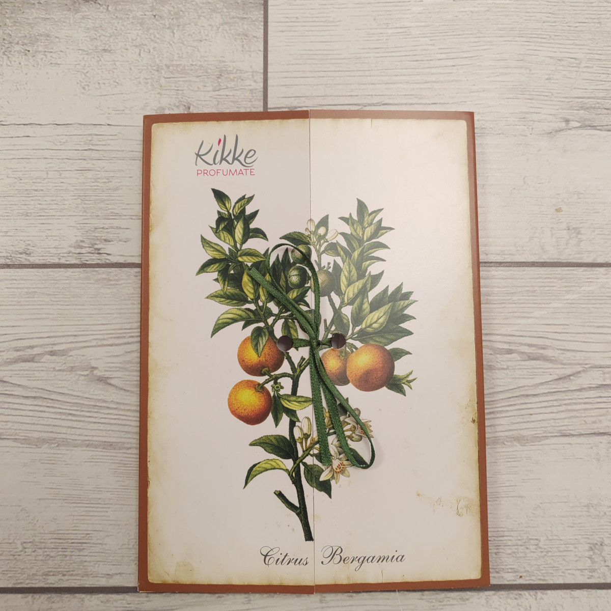 KIKKA PROFUMATA - serie botanica - Citrus Bergamia