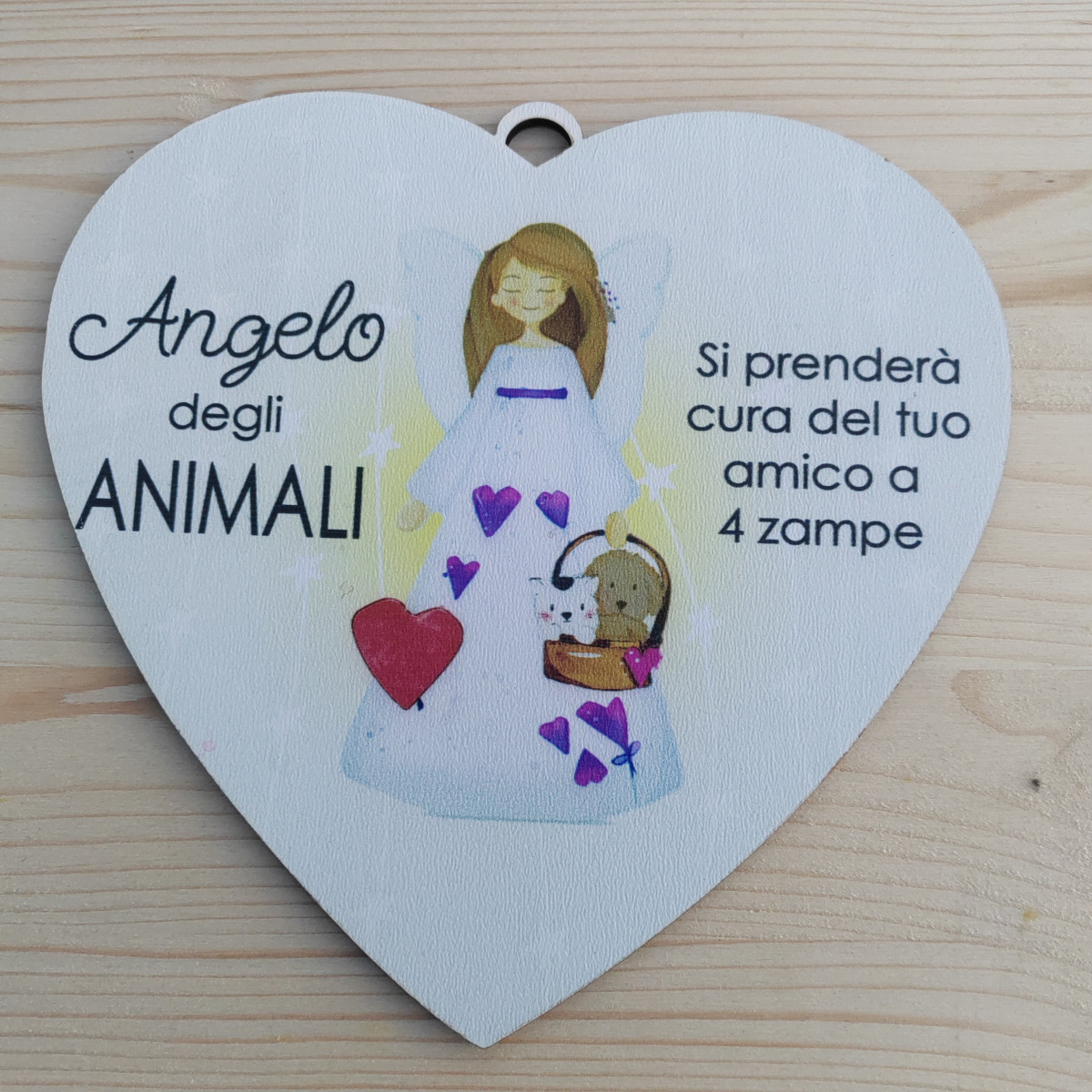 Targa "Angelo degli animali"
