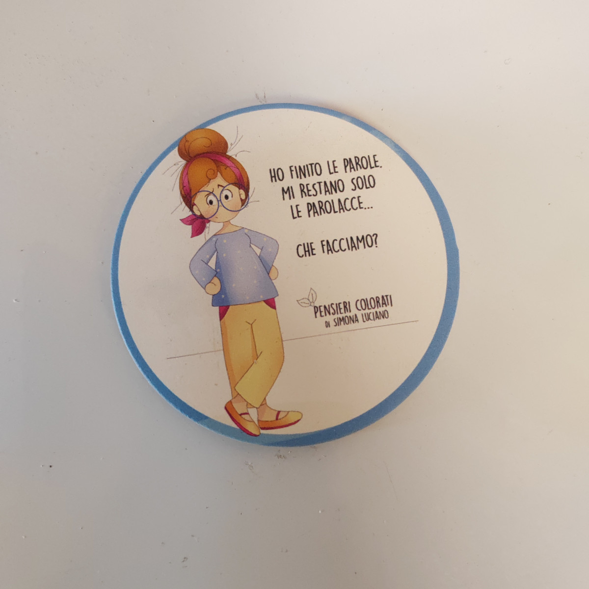 Calamita "Ho finito le parole mi restano solo le parolacce"