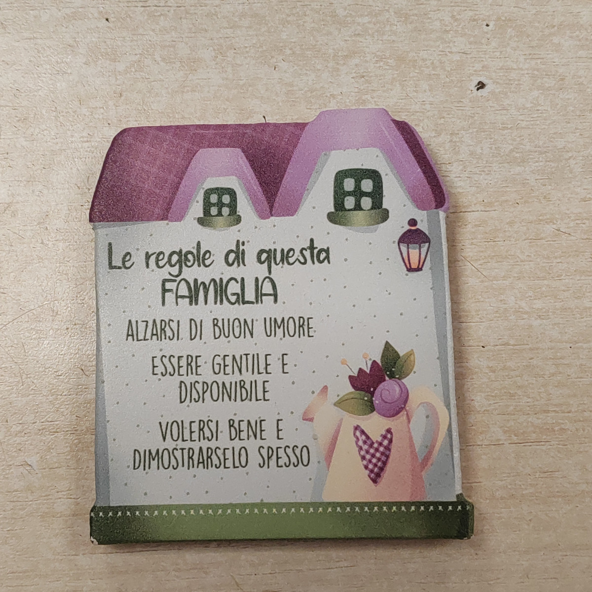 Calamita "le Regole di questa a famiglia "