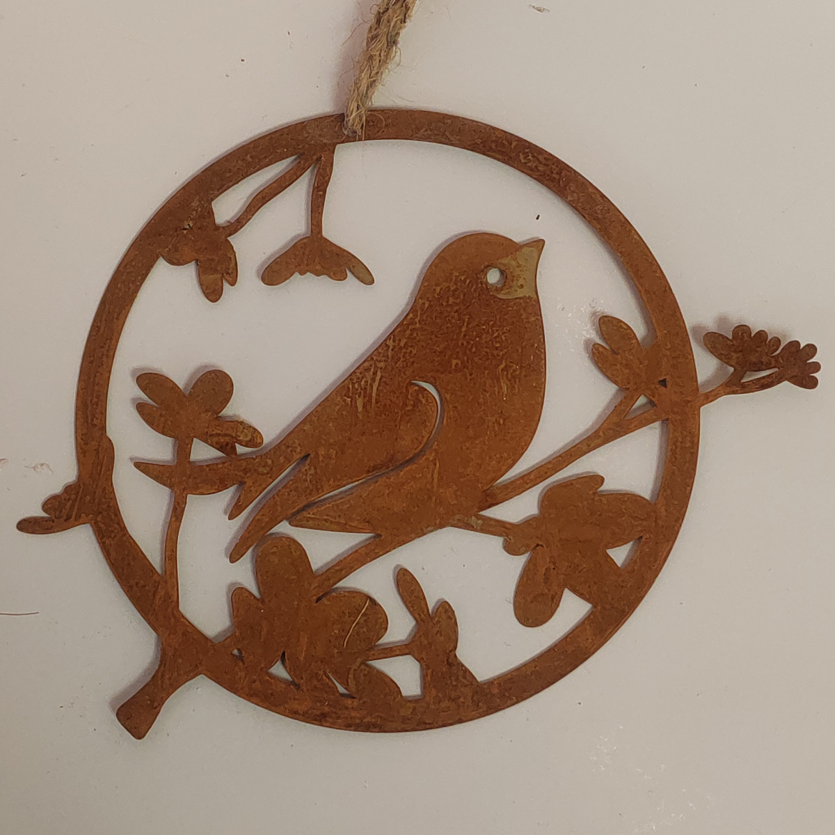 Uccellino vintage in metallo