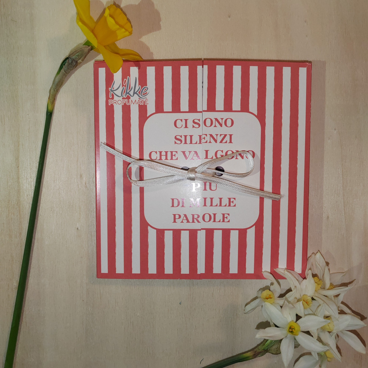 KIKKA PROFUMATA - serie aforismi - Ci sono silenzi