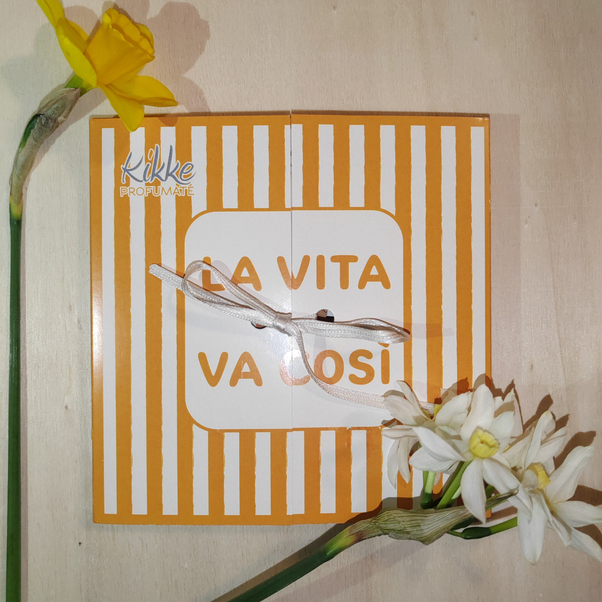 KIKKA PROFUMATA - serie aforismi - La vita va così