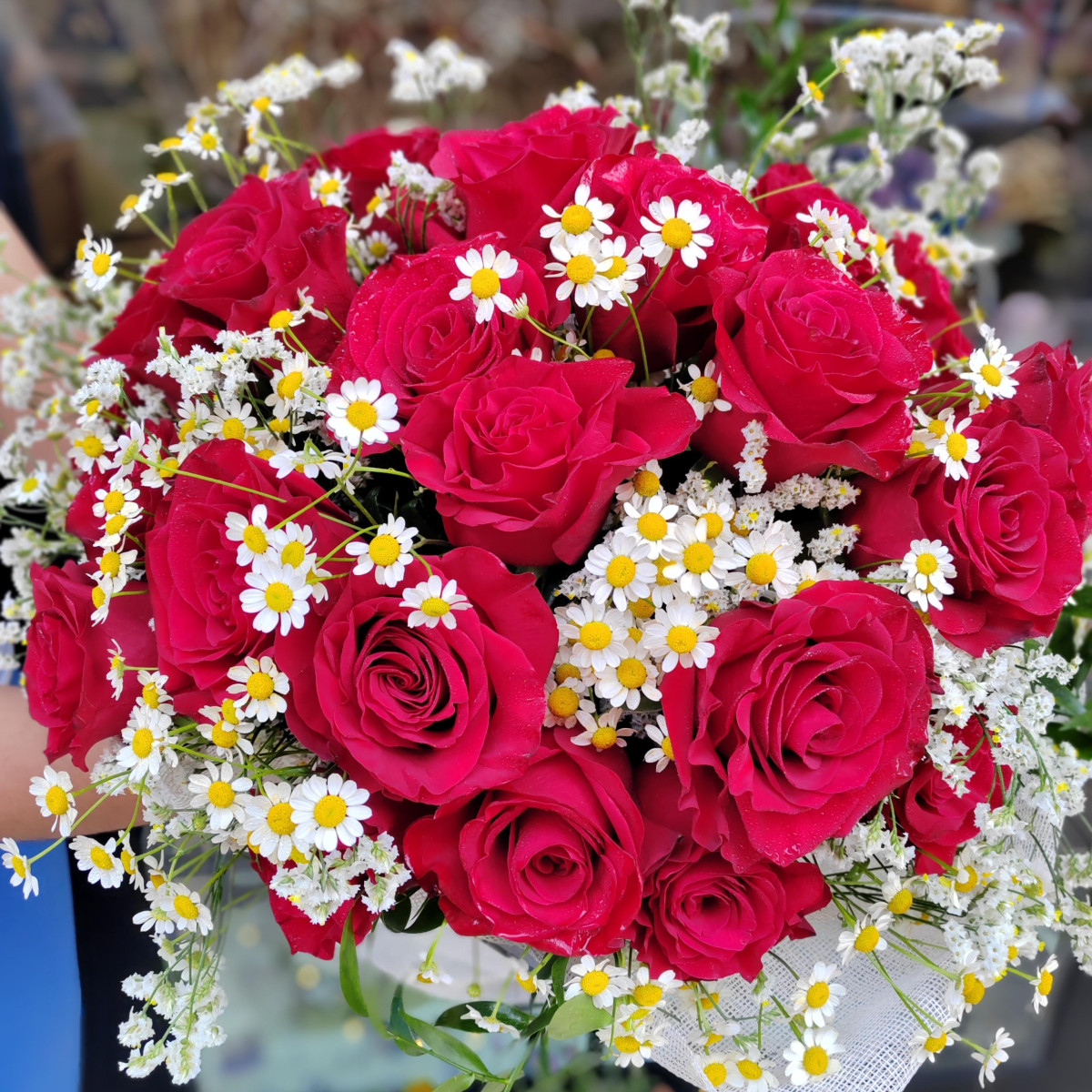 Bouquet di rose rosse (scegli tu il numero)