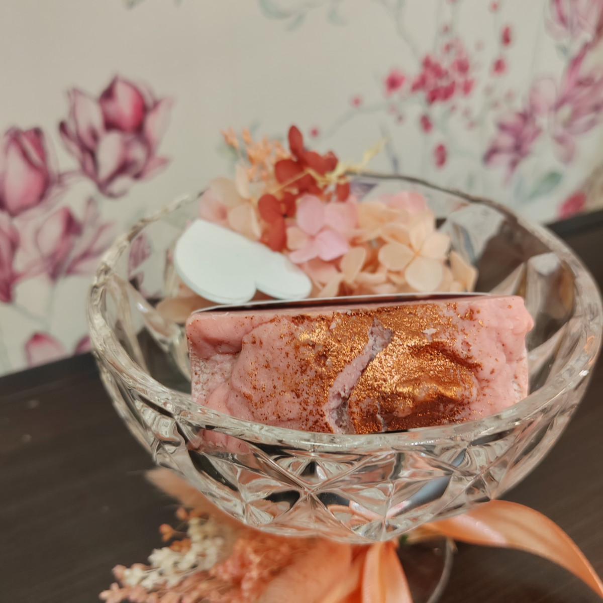 Cheesecake all' hibiscus (saponetta)