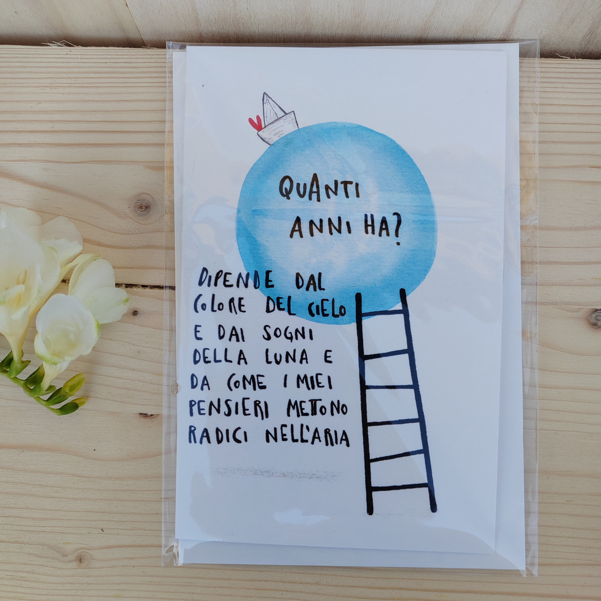 Biglietto "Quanti anni hai?"