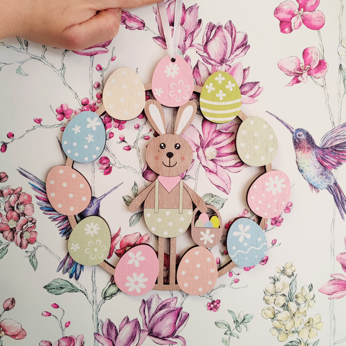 Ghirlandina pasquale in legno