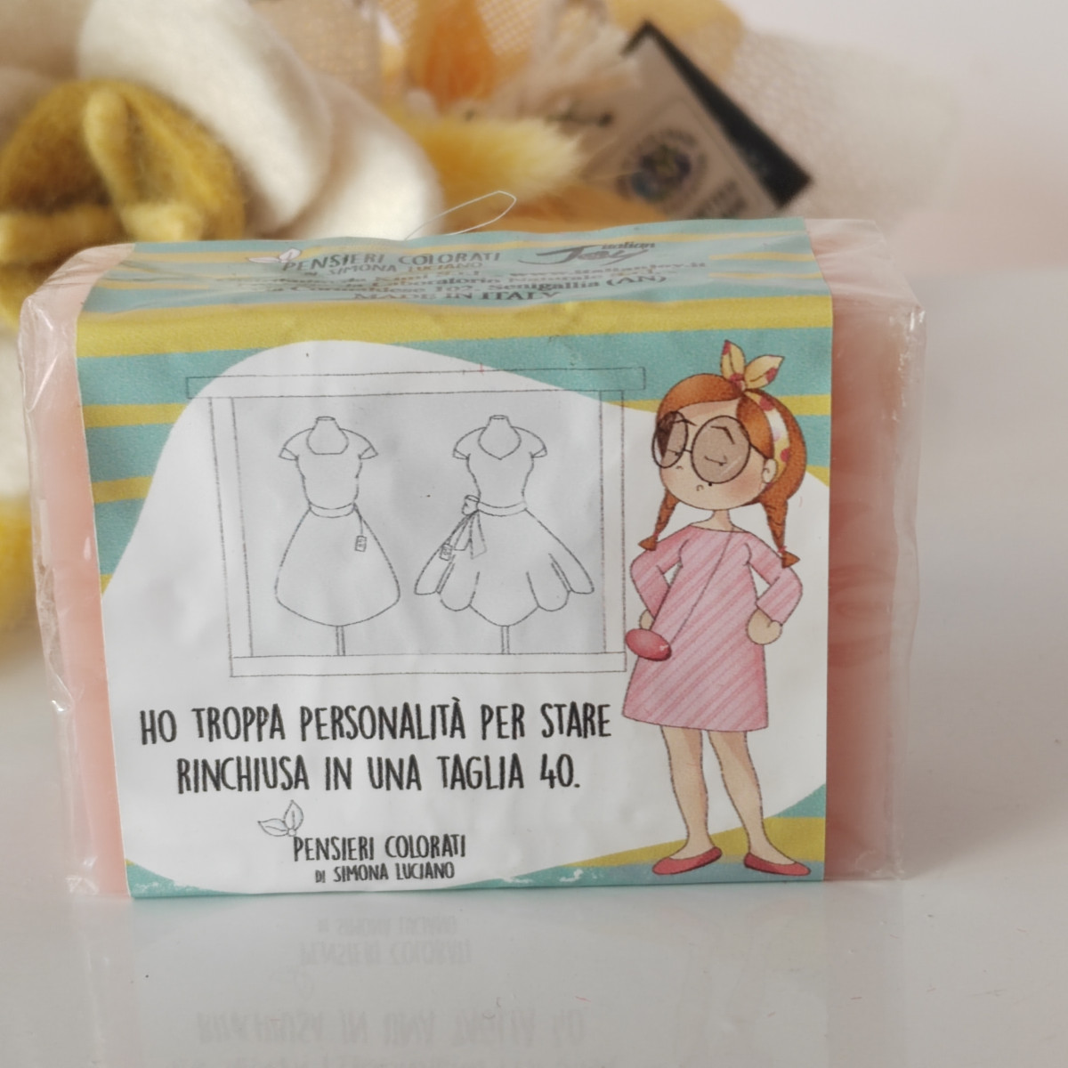 Sapone mora e muschio Pensieri colorati