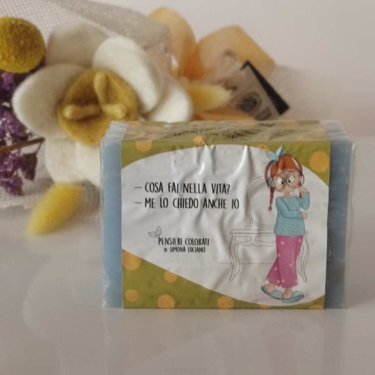 Sapone lavanda Pensieri colorati