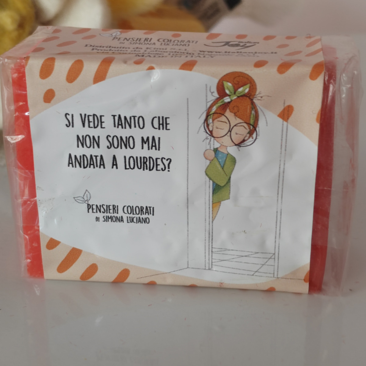Sapone papaya Pensieri colorati