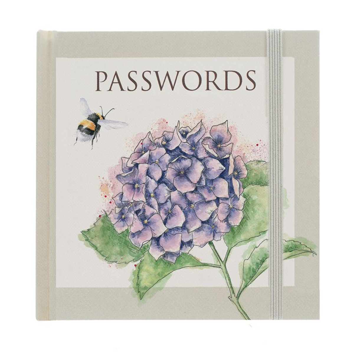 Taccuino delle password "Ortensia"