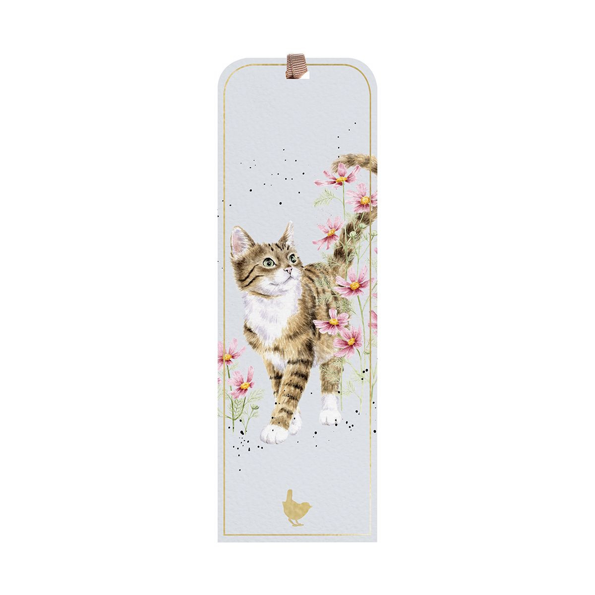 Segnalibro "Gatto tra i fiori"